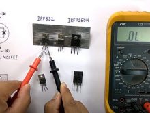 Cách đo chân mosfet bằng đồng hồ vạn năng