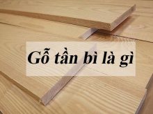 Gỗ tần bì