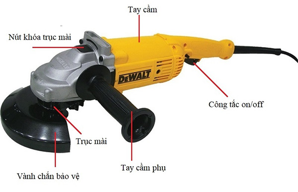 Hình ảnh máy mài góc lớn DeWalt DW840-B1