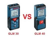 Hai máy Bosch GLM 30 và Bosch GLM 40 đến từ hãng Bosch