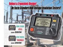 Máy đo điện trở cách điện Kyoritsu 3125A