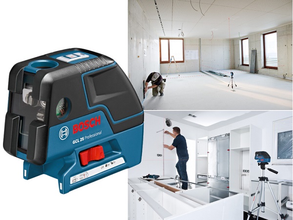 Máy cân bằng Bosch GCL 25 được ưa chuộng sử dụng rộng rãi