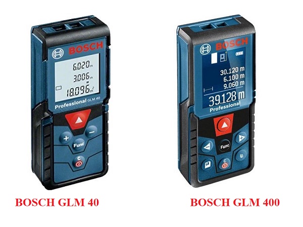 Bosch GLM 40 vs GLM 400 đến từ hãng Bosch