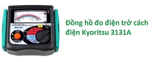 Đồng hồ đo Megomet kyoritsu 3131a