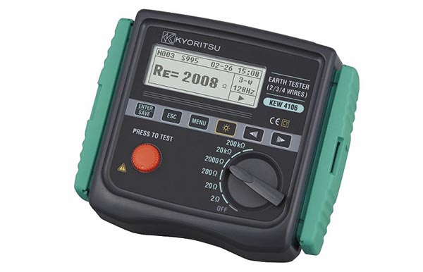 đồng hồ đo điện trở đất Kyoritsu 4106
