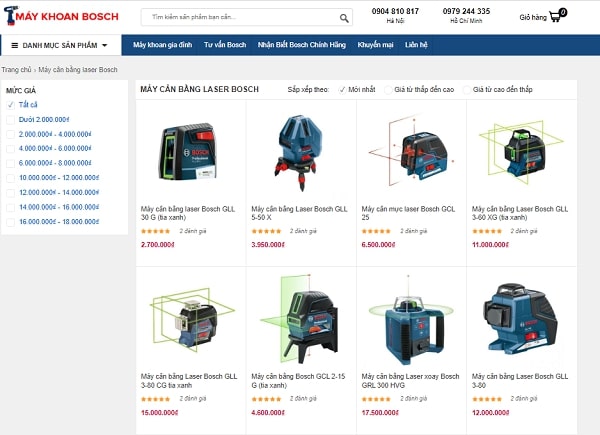Maykhoanbosch.net cung cấp các loại máy cân bằng chính hãng