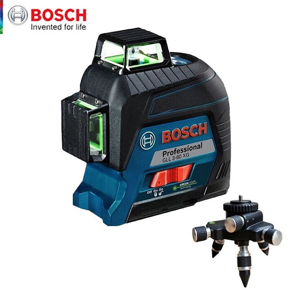 Bosch GLL 3-60 XG được thiết kế bền chắc 