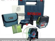 Bộ sản phẩm máy cân bằng laser Bosch GCL 2-50 CG