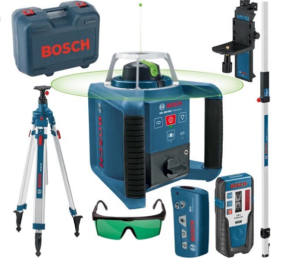 Bộ máy cân bằng laser Bosch GRL 300 HVG chính hãng 