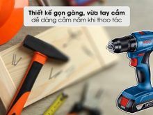 Bosch GSR 185-LI (2 pin) có thiết kế nhỏ gọn