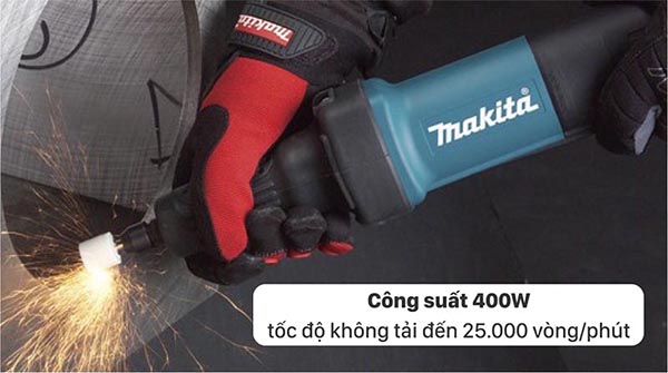 Makita GD0600 có khả năng làm việc mạnh mẽ