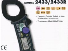 Tìm hiểu chi tiết về ampe kìm Kyoritsu 2433R đo dòng rò chính xác