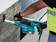 Bộ sản phẩm máy khoan bê tông Makita HR2652 chính hãng