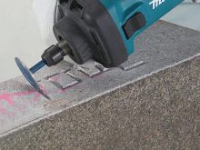 Makita DGD801Z làm việc mạnh mẽ và linh hoạt