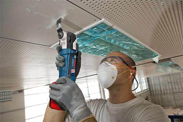Bosch GOP 18V-28 hoạt động đa năng: cắt, mài, cưa