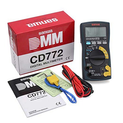 Đánh giá chi tiết đồng hồ vạn năng Sanwa CD772