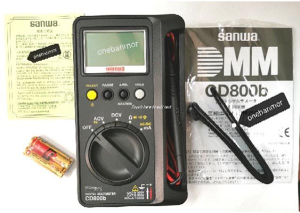 Sanwa CD800B đo lường chính xác, nhanh chóng