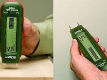 Máy đo độ ẩm gỗ vật liệu xây dựng Extech MO210