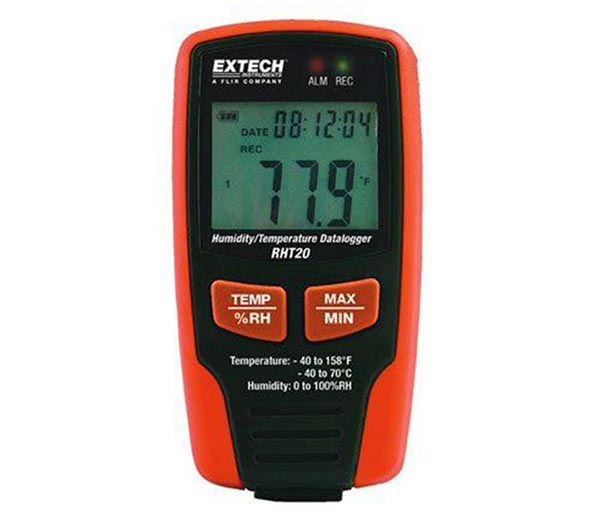 Máy ghi dữ liệu độ ẩm và nhiệt độ Extech RHT20