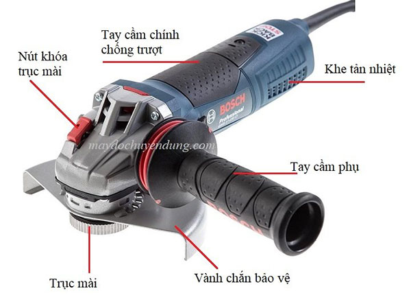 Hình ảnh Bosch GWS 17-150 CI - máy mài góc