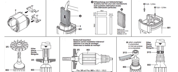 Cách lắp máy khoan Bosch