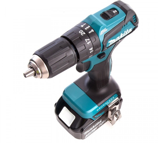 Makita DHP483RFE có các nút chức năng dễ sử dụng