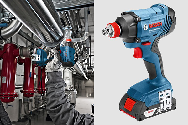 Máy bắt vít, siết bu lông dùng pin Bosch GDX 180-LI