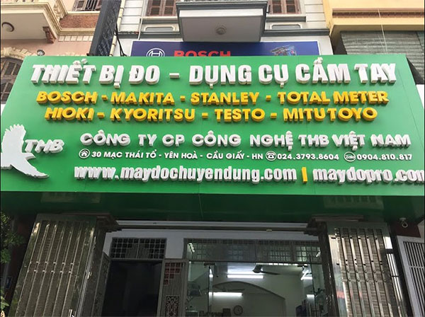 THB Việt Nam - Đại lý cấp I Bosch uy tín tại Việt Nam