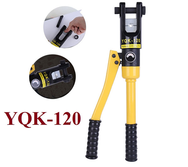 YQK-120 là kìm ép cos thủy lực dễ sử dụng