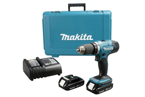 Máy khoan búa vặn vít dùng pin Makita DHP453SYE