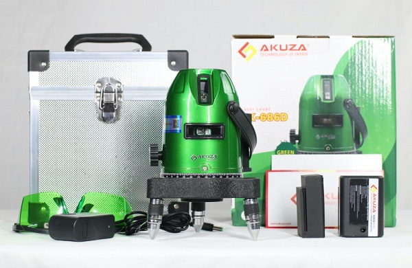 Máy cân bằng laser Akuza được dùng cho nhiều công việc