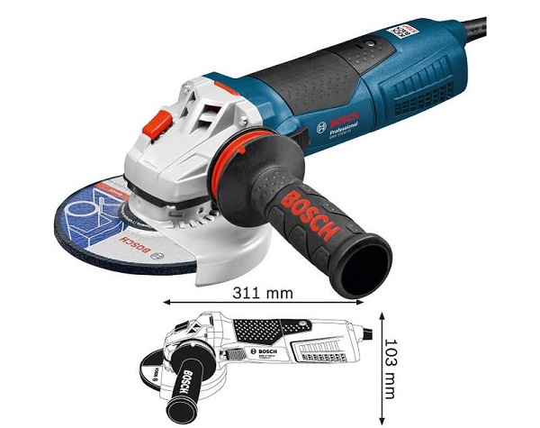 Máy mài góc Bosch GWS 17-150 CI nhỏ gọn, dễ sử dụng