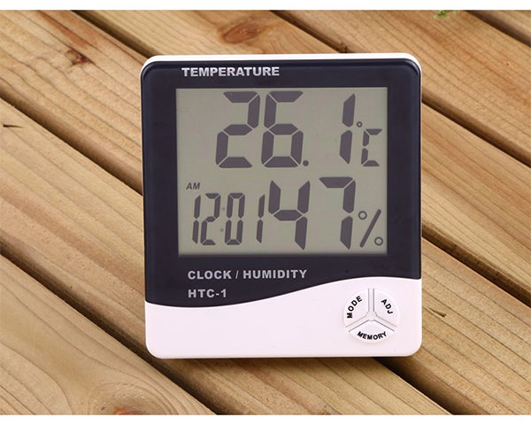 Đồng hồ đo nhiệt độ độ ẩm HTC-1 thiết kế đẹp mắt