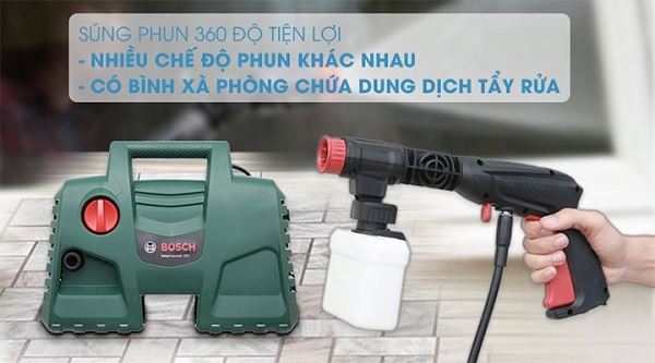 Máy rửa xe gia đình Bosch Easy AQT 100