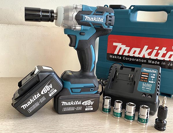 Máy siết bu lông Makita 72V, 88V kém chất lượng