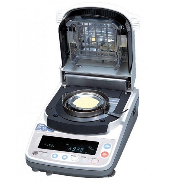 Cân sấy ẩm AND MX-50 đáp ứng tốt cho công việc