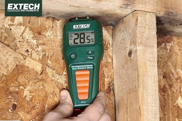 Extech MO50 đo độ ẩm của gỗ và vật liệu xây dựng chính xác