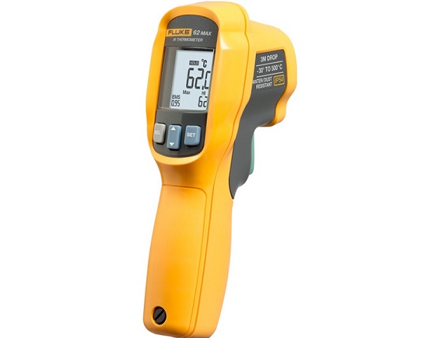 Độ chính xác của súng đo nhiệt độ fluke 62 max