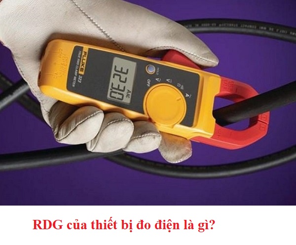 RDG thể hiện độ chính xác trên các đồng hồ đo điện
