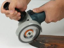 Cách chế máy mài góc thành máy cắt gỗ