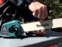 Cách lắp lưỡi cưa cho máy cưa xích