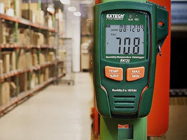 Máy ghi dữ liệu độ ẩm và nhiệt độ Extech RHT20