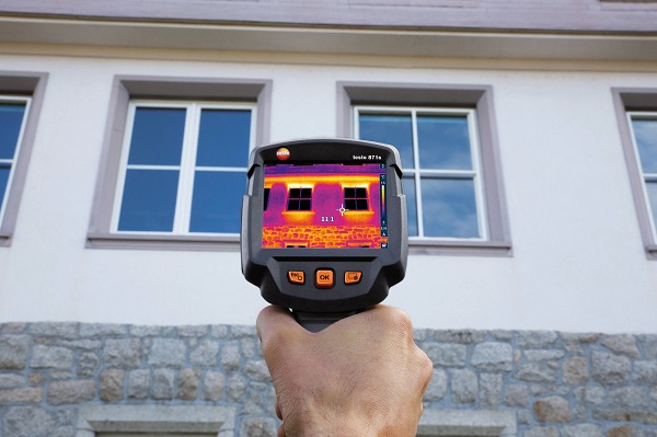 Thiết kế của máy ảnh nhiệt Testo 871