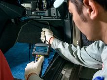 vệ sinh dàn lạnh ô tô