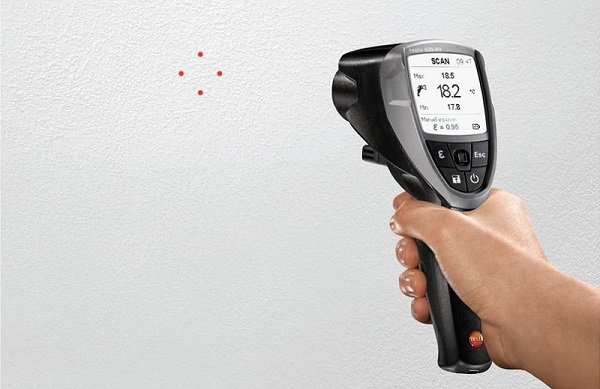 Sử dụng máy đo nhiệt độ hồng ngoại
