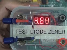 Hướng dẫn cách kiểm tra diode zener bằng đồng hồ vạn năng