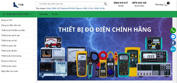 THB Việt Nam - Đại lý máy khoan Bosch chính hãng