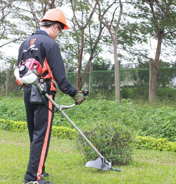 Hình ảnh máy cắt cỏ đeo vai