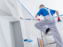 Cách sơn lót tường