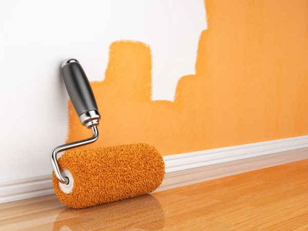 Cách sơn lót tường
